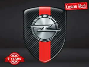 Opel Logosticker Gedruckt Racing Anpassbar Exklusiv
